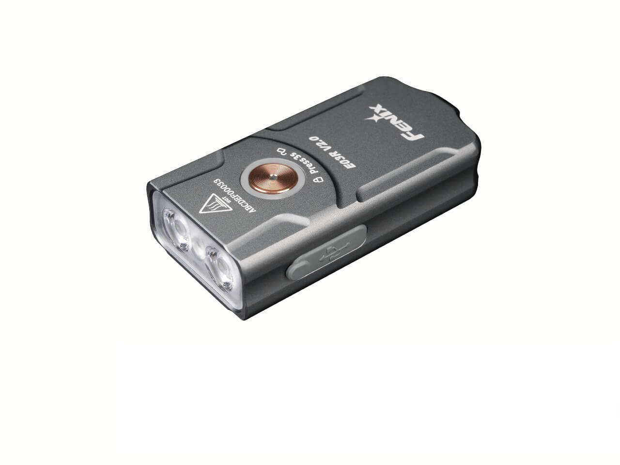 Fenix E03R V2 Keychain Flashlight - Energize Trek