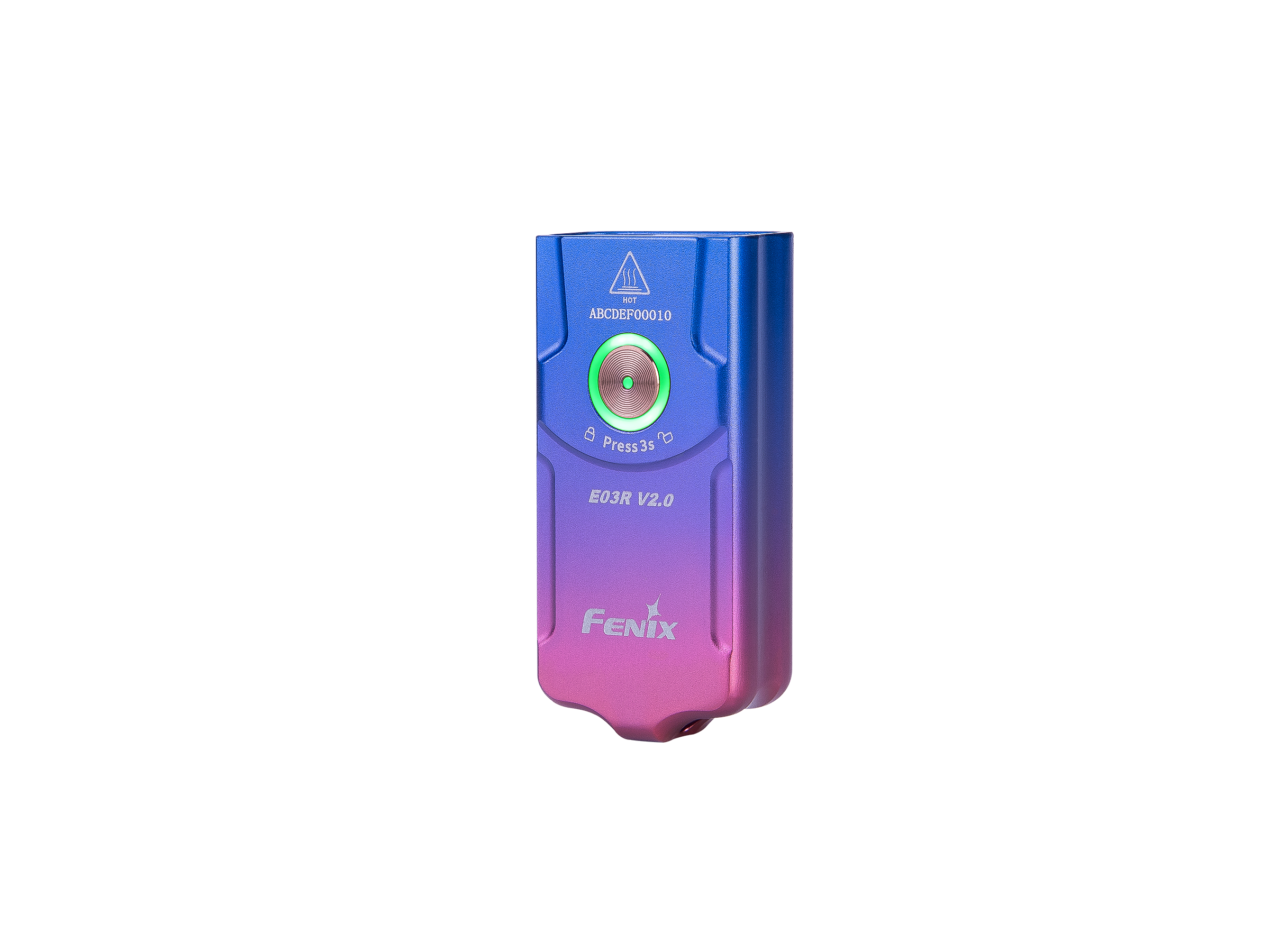Fenix E03R V2 Keychain Flashlight - Energize Trek