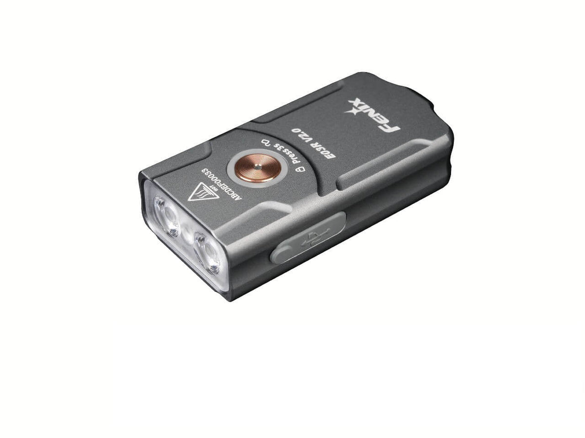 Fenix E03R V2 Keychain Flashlight - Energize Trek