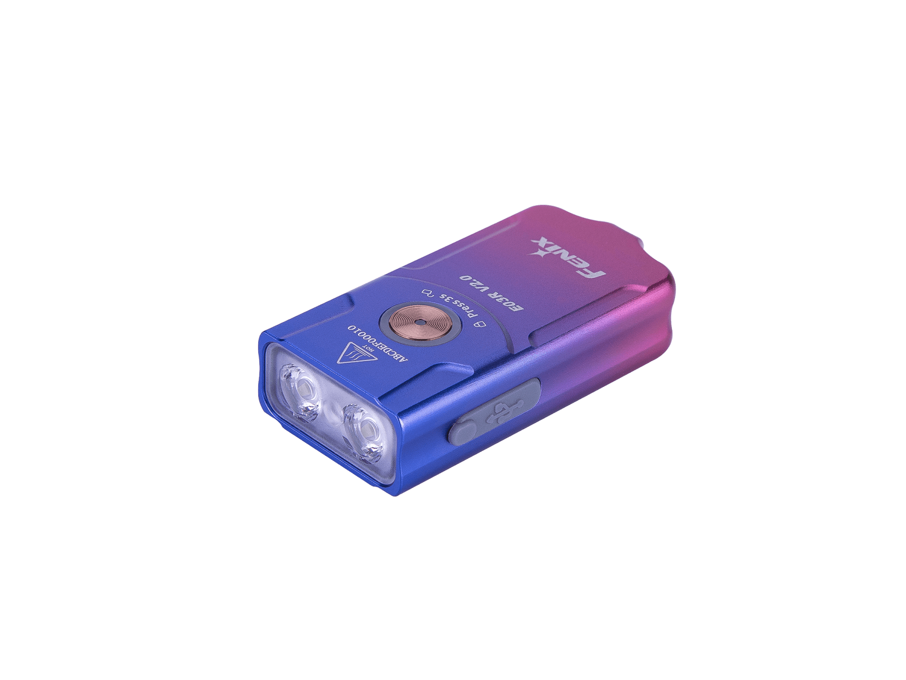 Fenix E03R V2 Keychain Flashlight - Energize Trek