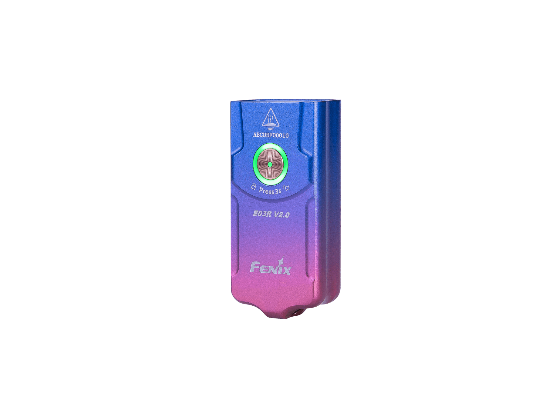 Fenix E03R V2 Keychain Flashlight - Energize Trek