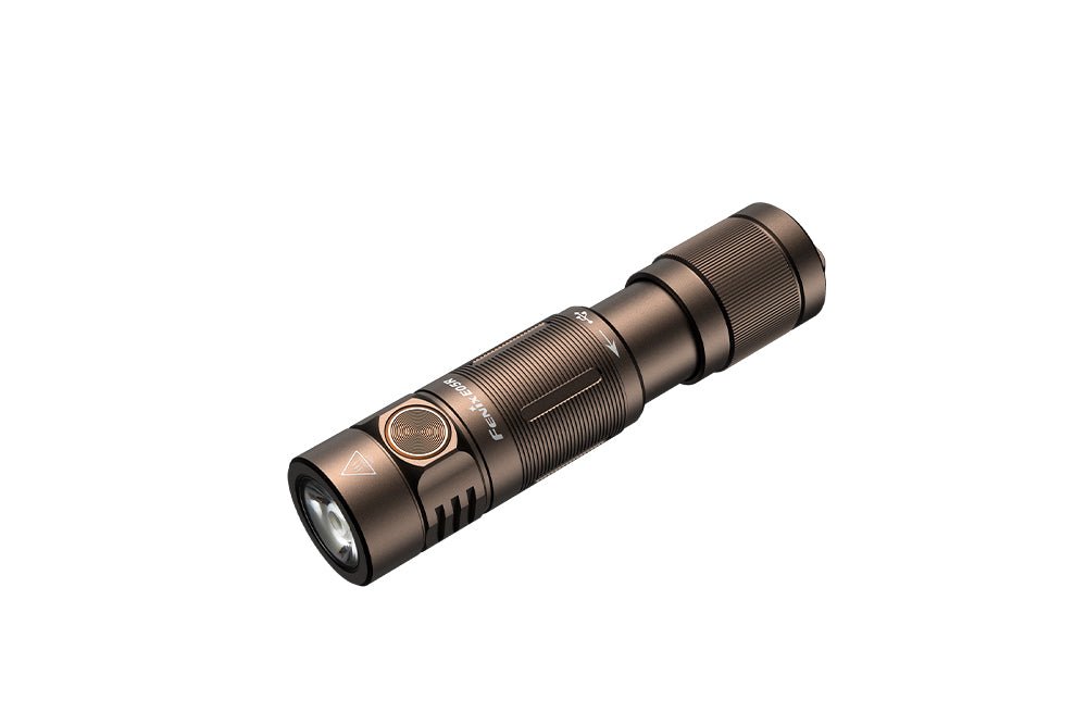 Fenix E05R Mini Keychain LED Flashlight - 400 Lumens - Energize Trek
