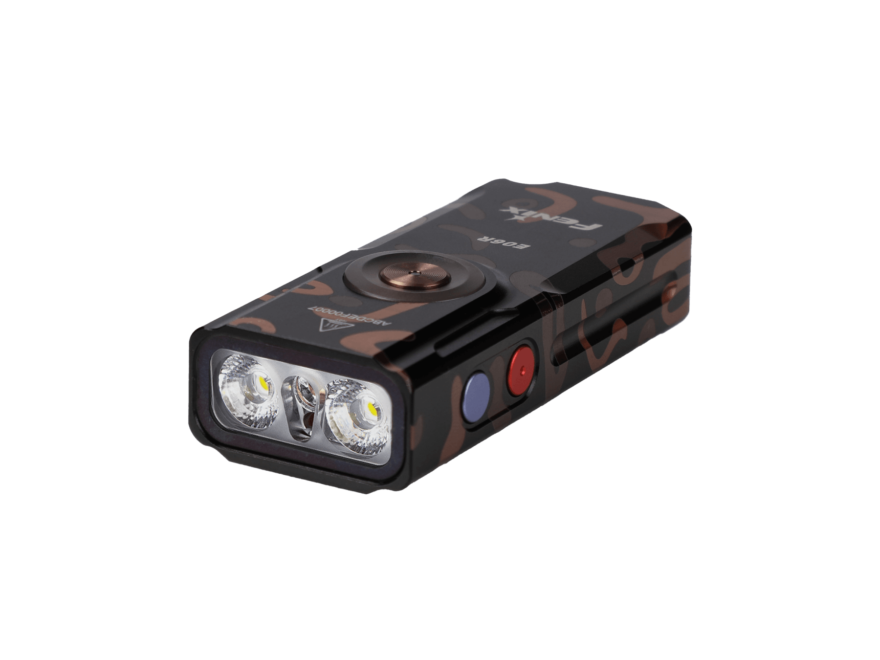 Fenix E06R Keychain Light with White, UV, and Red Laser Lights - Energize Trek