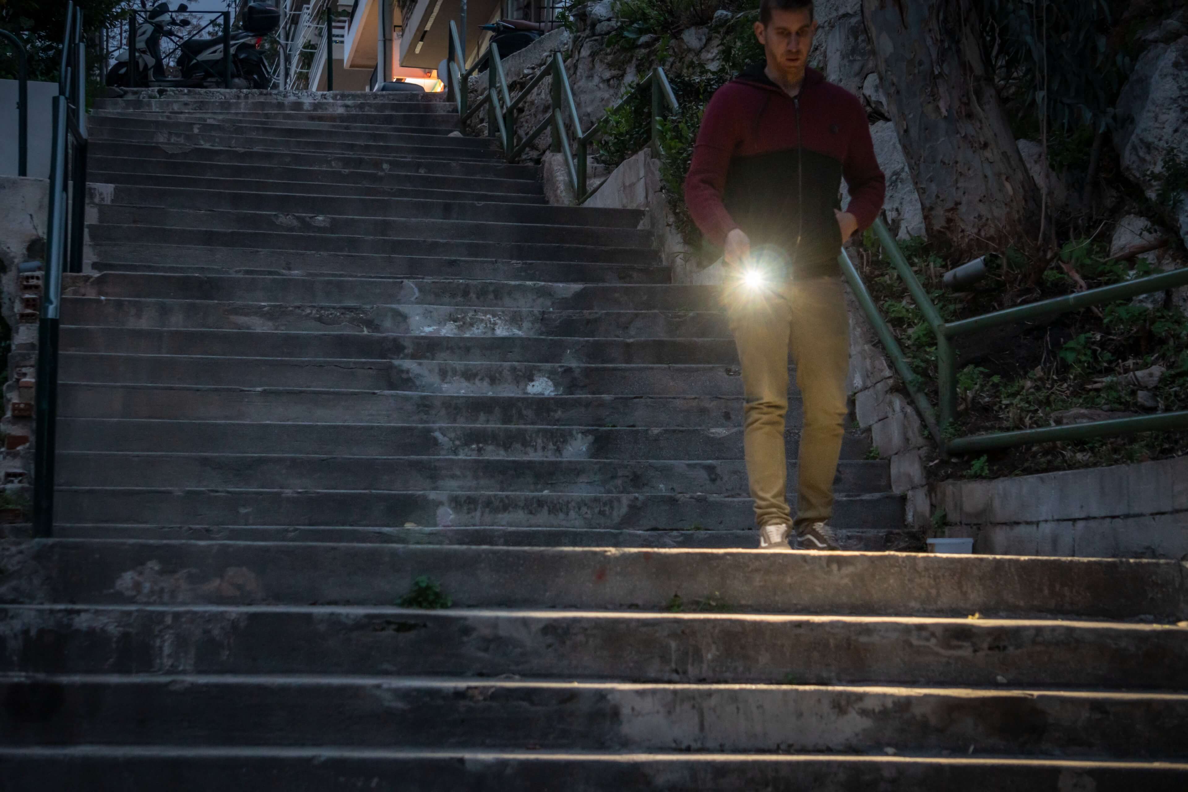 Fenix E08R UE Multi-Light EDC Flashlight With Red Light & Green Laser - Energize Trek