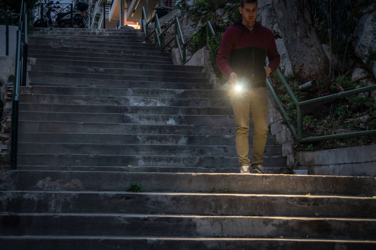 Fenix E08R UE Multi-Light EDC Flashlight With Red Light & Green Laser - Energize Trek