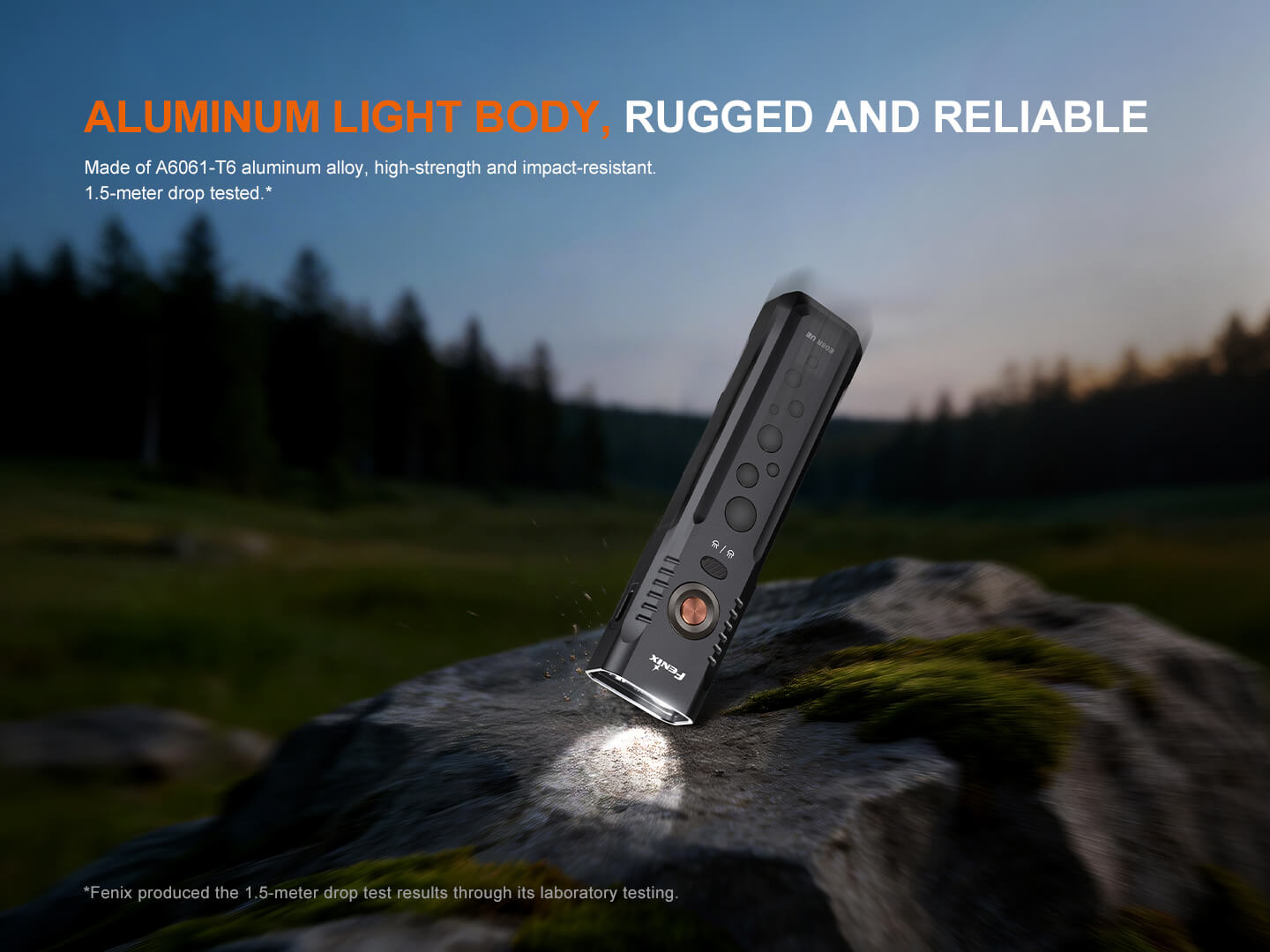 Fenix E08R UE Multi-Light EDC Flashlight With Red Light & Green Laser - Energize Trek