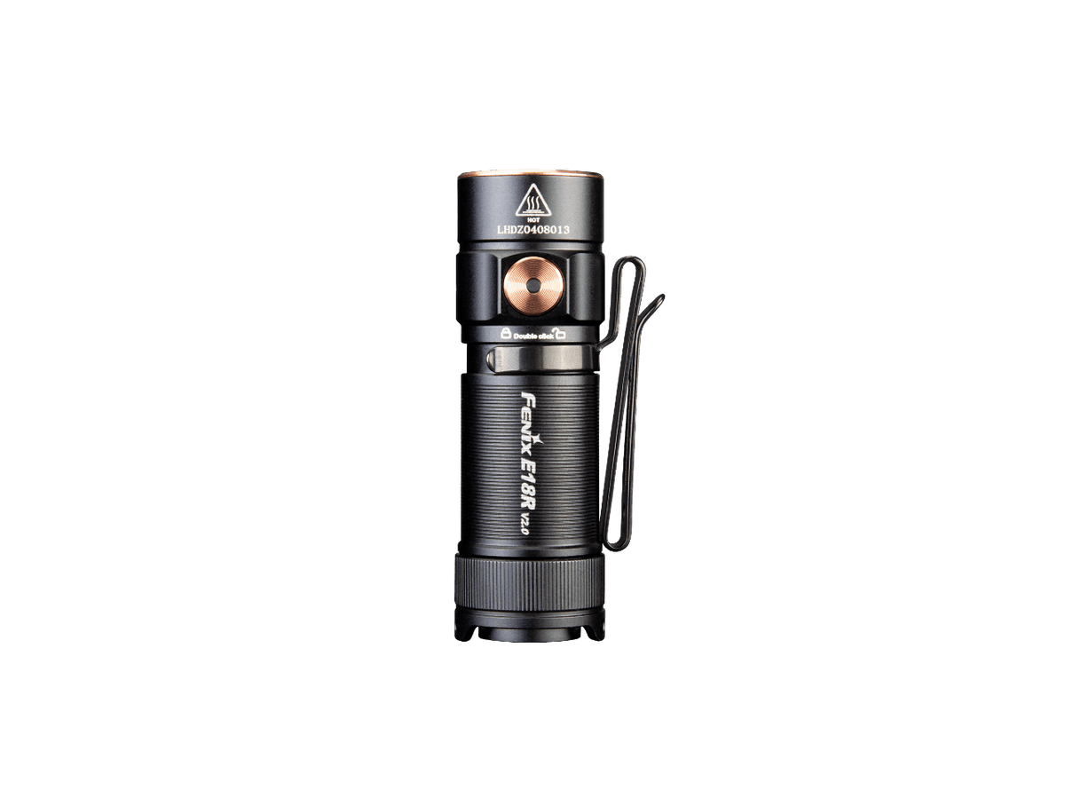 Fenix E18R V2 Rechargeable LED Flashlight - Energize Trek