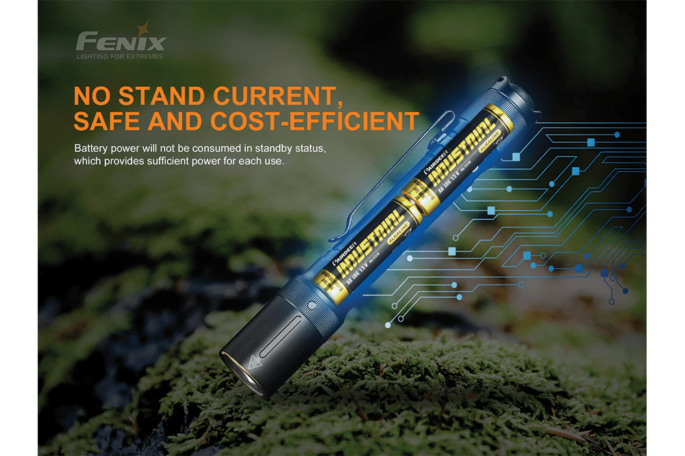 Fenix E20 V2.0 EDC Flashlight - 350 Lumens - Energize Trek