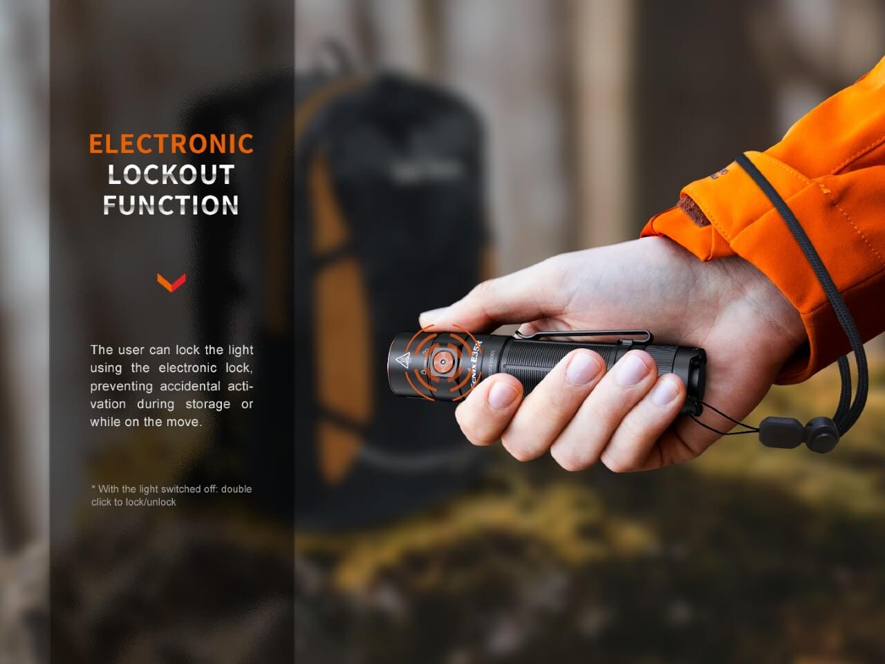 Fenix E35R High-Performance Rechargeable LED Flashlight - Energize Trek