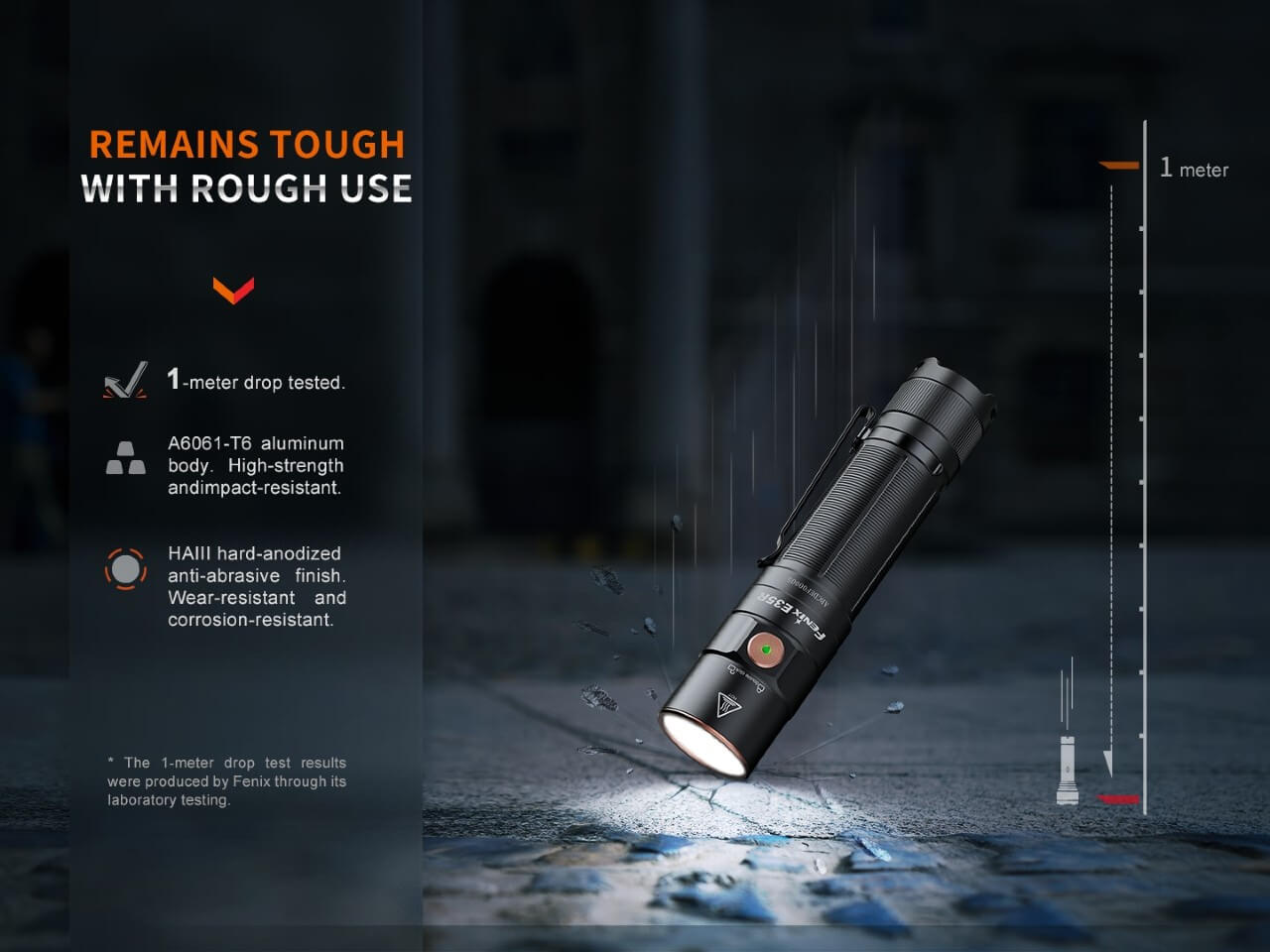 Fenix E35R High-Performance Rechargeable LED Flashlight - Energize Trek