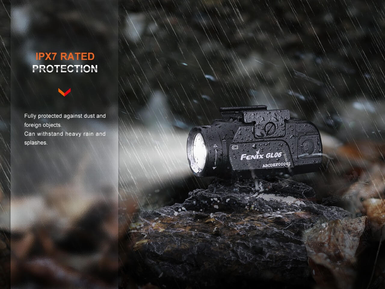 Fenix GL06 Pocket Pistol Tactical LED Light - 600 Lumens - Energize Trek