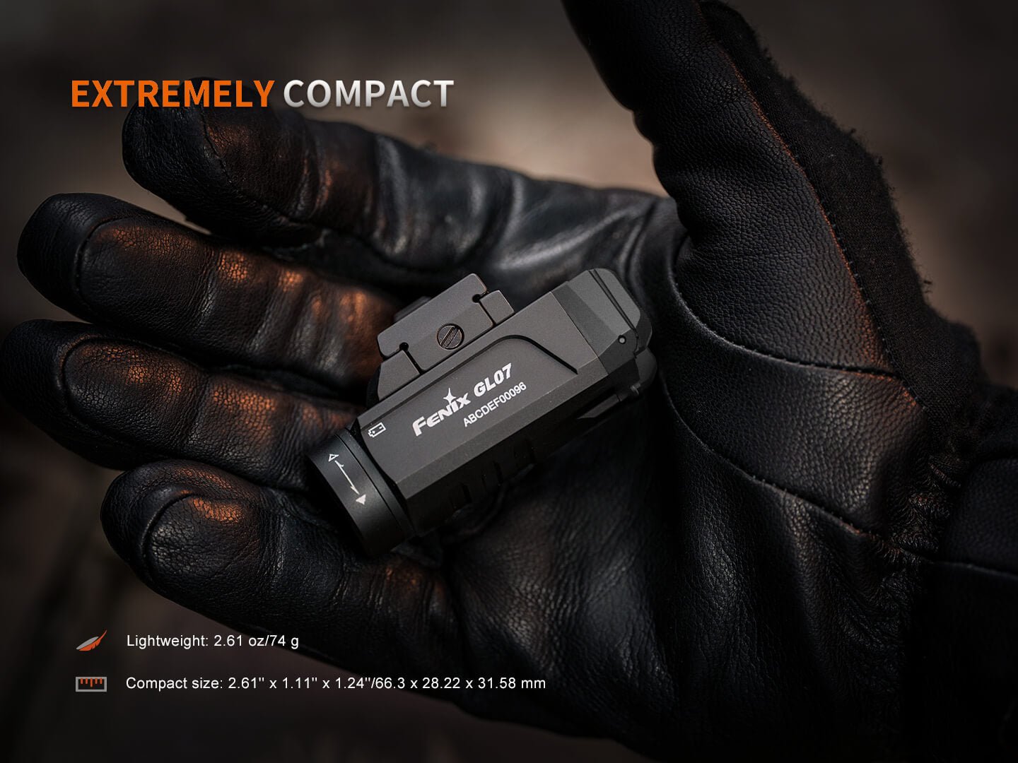 Fenix GL07 Quick Release Weapon Light - Energize Trek