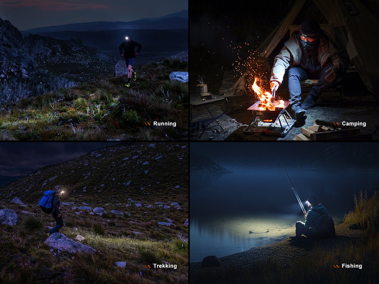 Fenix HL12R V2 Ultralight Outdoor Rechargeable Headlamp - Energize Trek