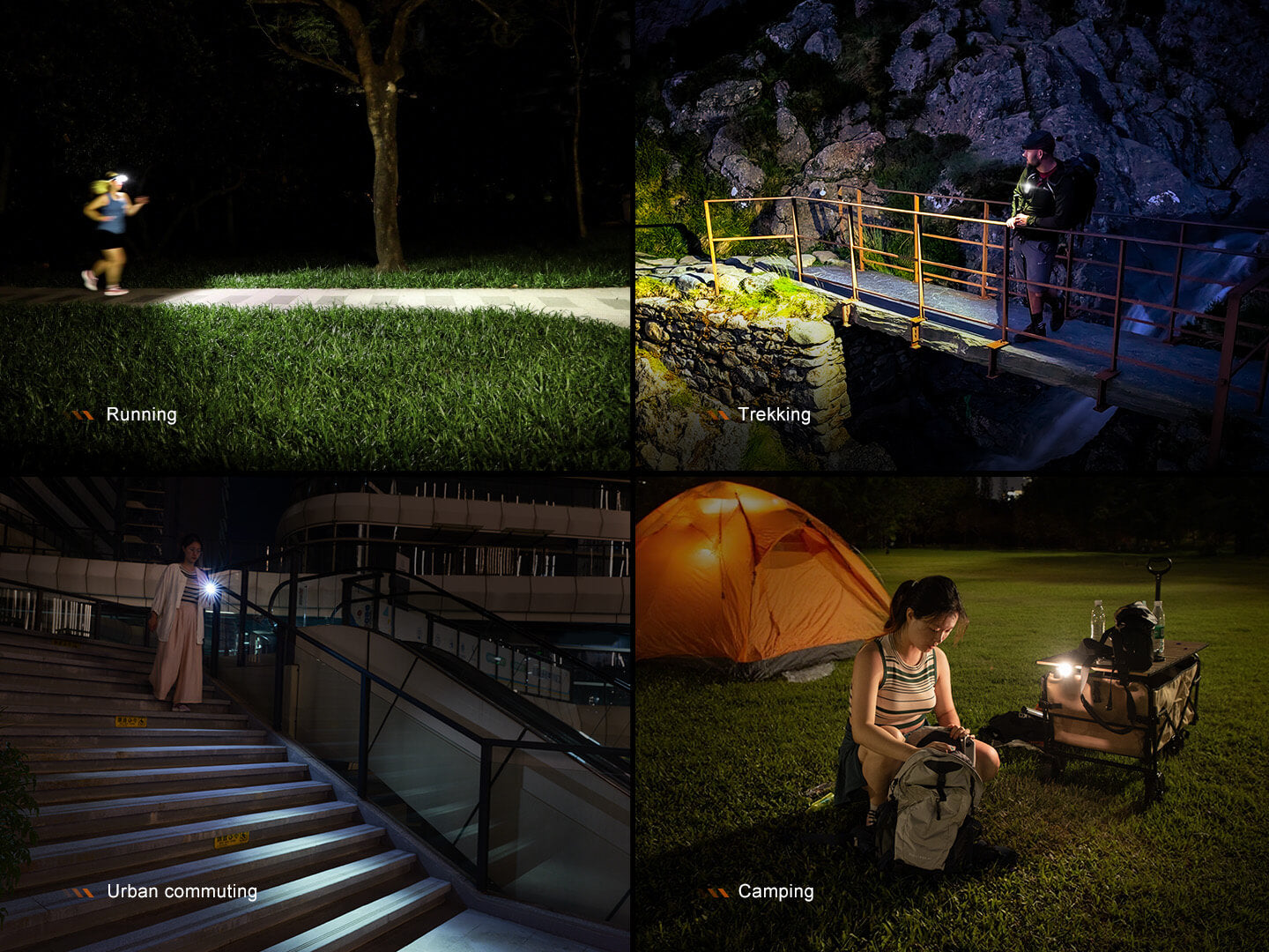 Fenix HL17R Multicolor 2-in-1 Headlamp - Energize Trek