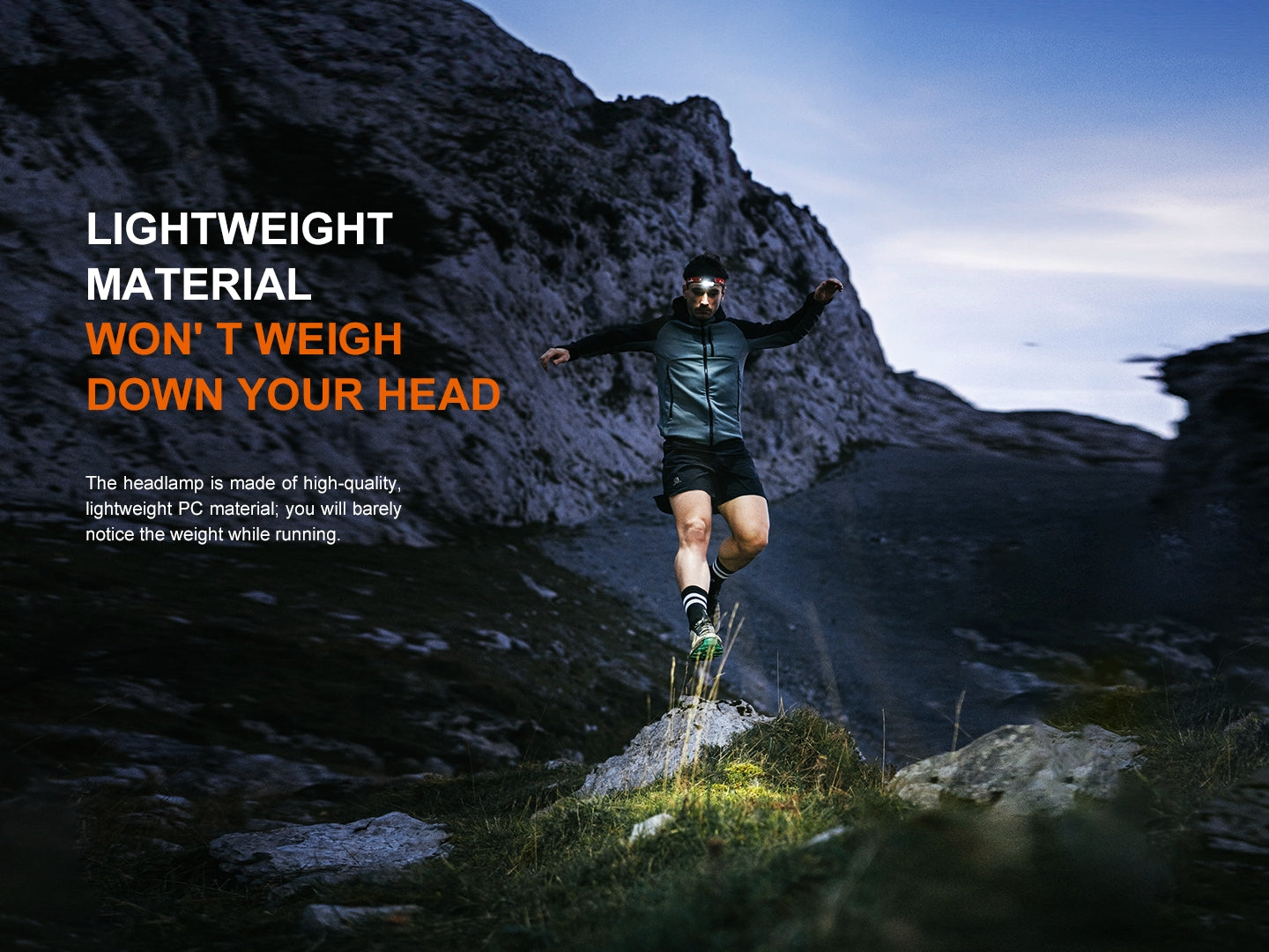 Fenix HL18R-T V2 Lightweight Trail Running Headlamp - Energize Trek