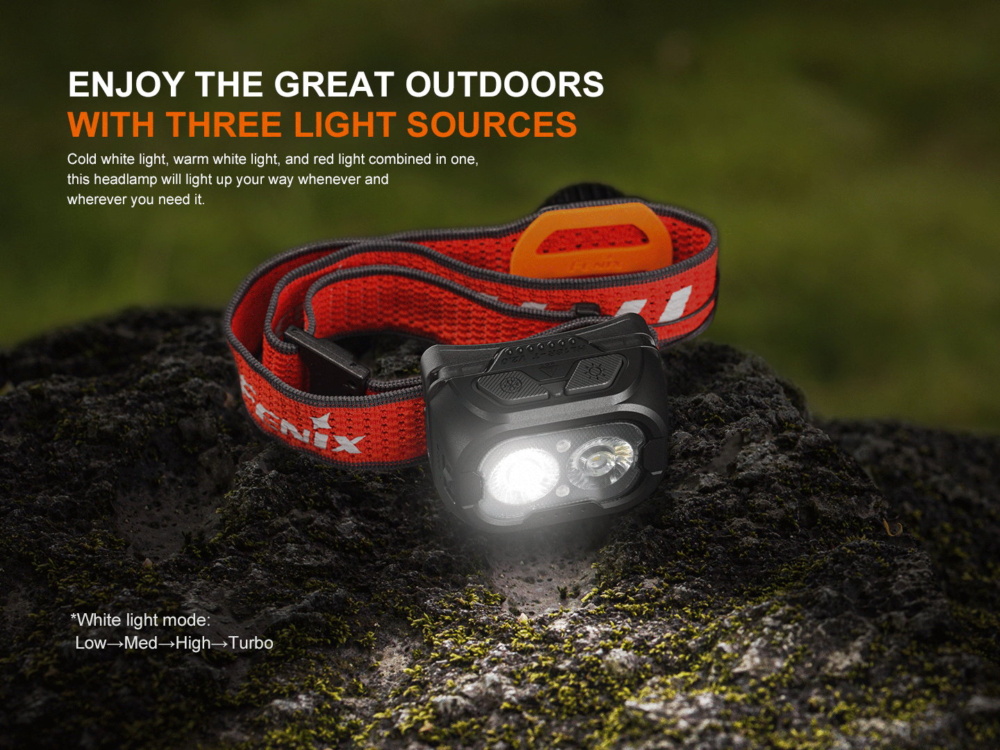 Fenix HL18R-T V2 Lightweight Trail Running Headlamp - Energize Trek