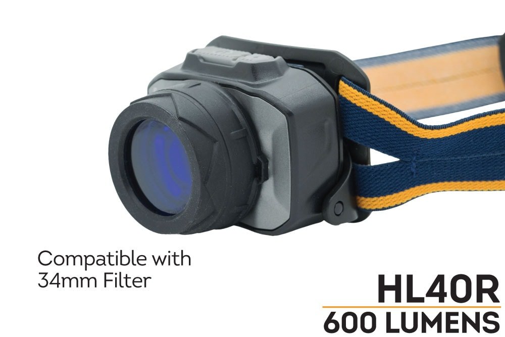 Fenix HL40R Focusable USB Rechargeable LED Headlamp - Energize Trek