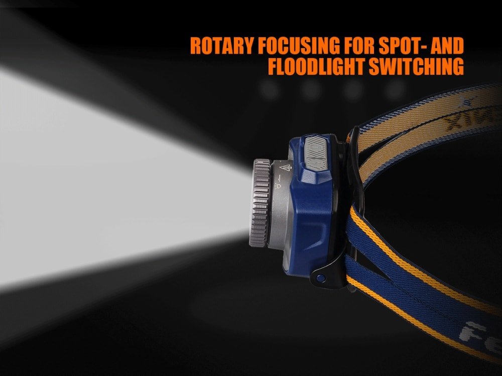 Fenix HL40R Focusable USB Rechargeable LED Headlamp - Energize Trek