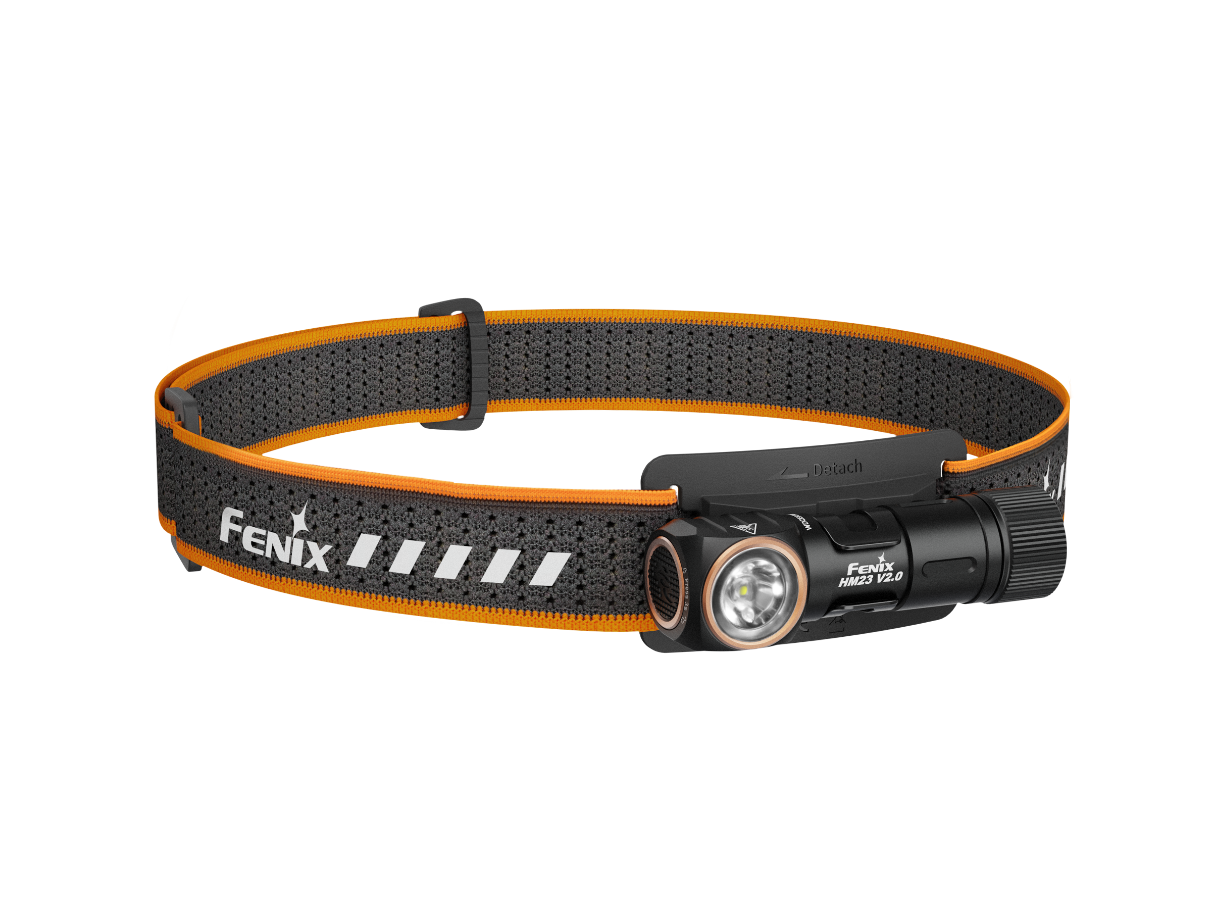 Fenix HM23 V2.0 Lightweight Detachable AA Headlamp - Energize Trek