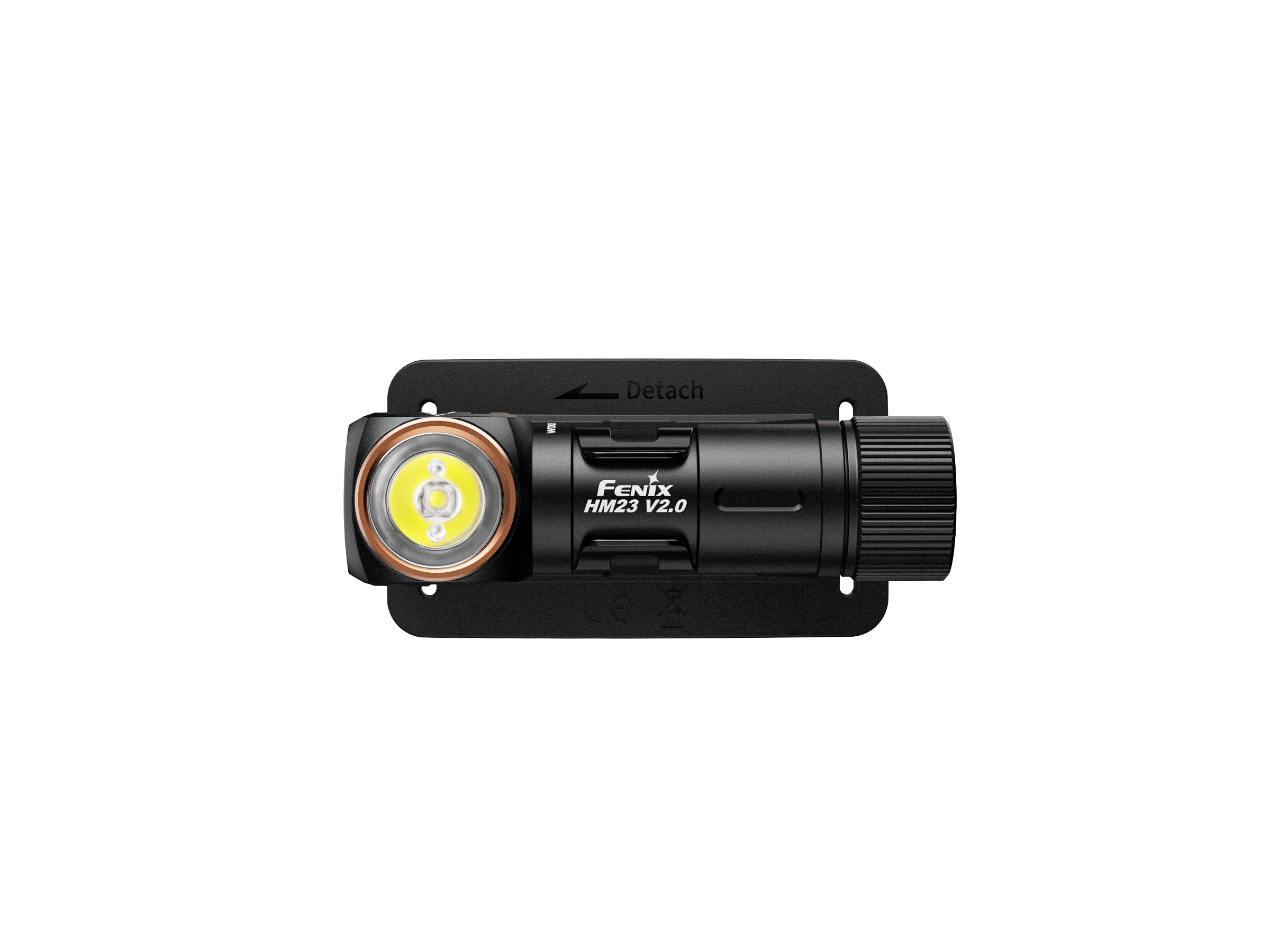 Fenix HM23 V2.0 Lightweight Detachable AA Headlamp - Energize Trek