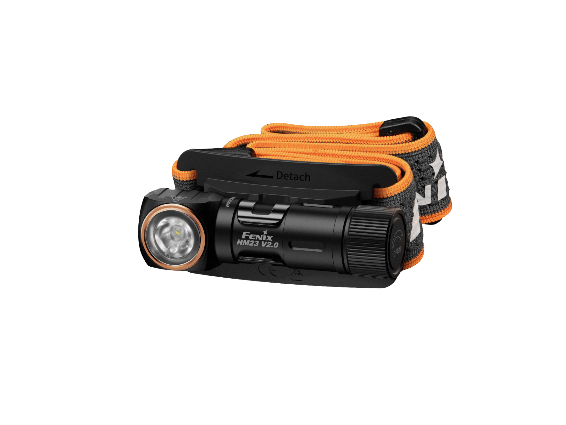 Fenix HM23 V2.0 Lightweight Detachable AA Headlamp - Energize Trek