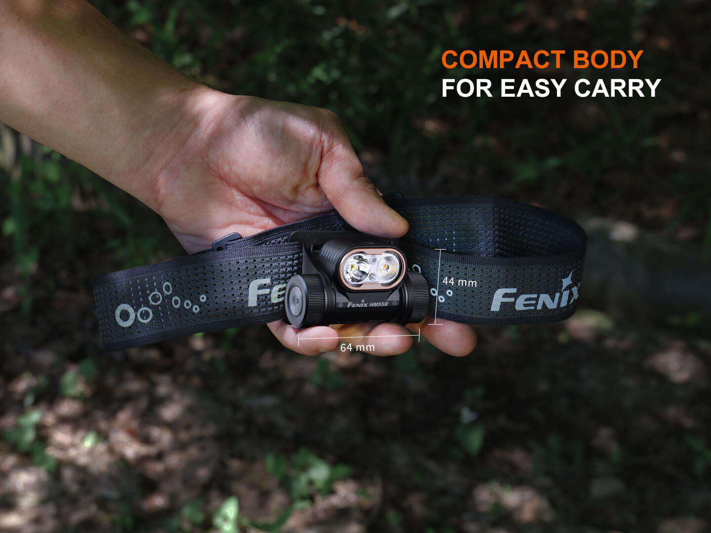 Fenix HM55R Lightweight Multi-LED Headlamp - Energize Trek