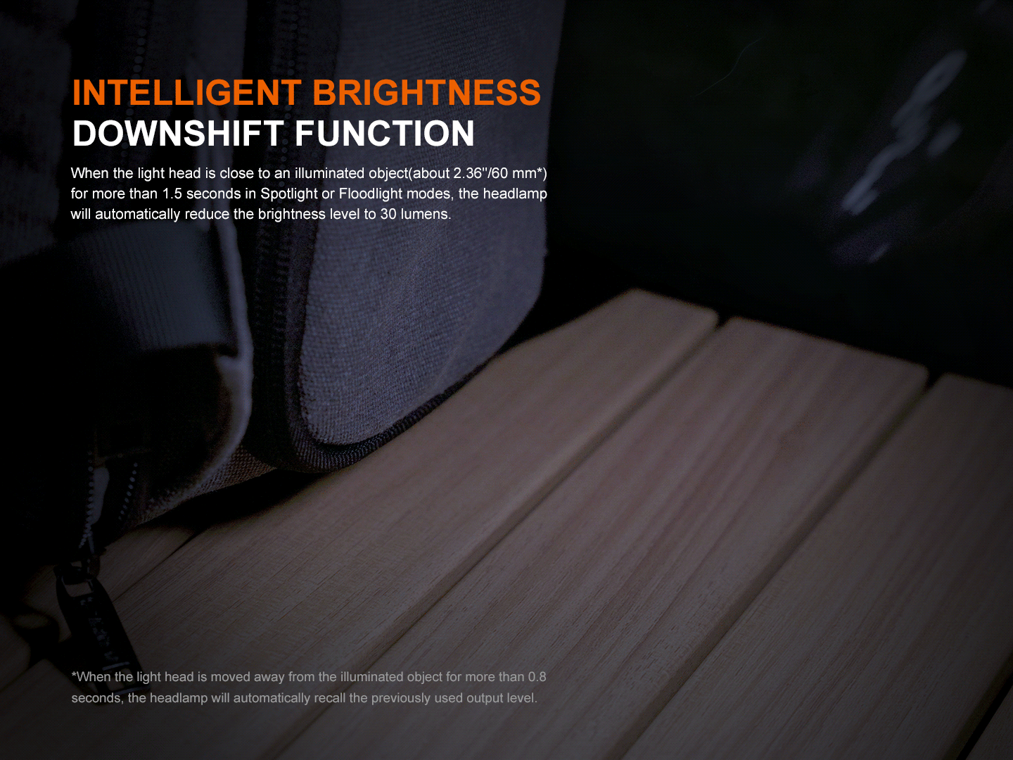 Fenix HM55R Lightweight Multi-LED Headlamp - Energize Trek