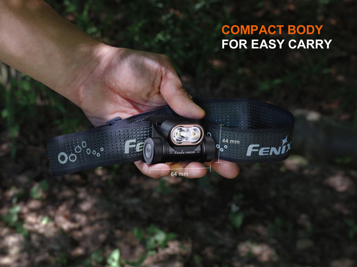 Fenix HM55R Lightweight Multi-LED Headlamp - Energize Trek