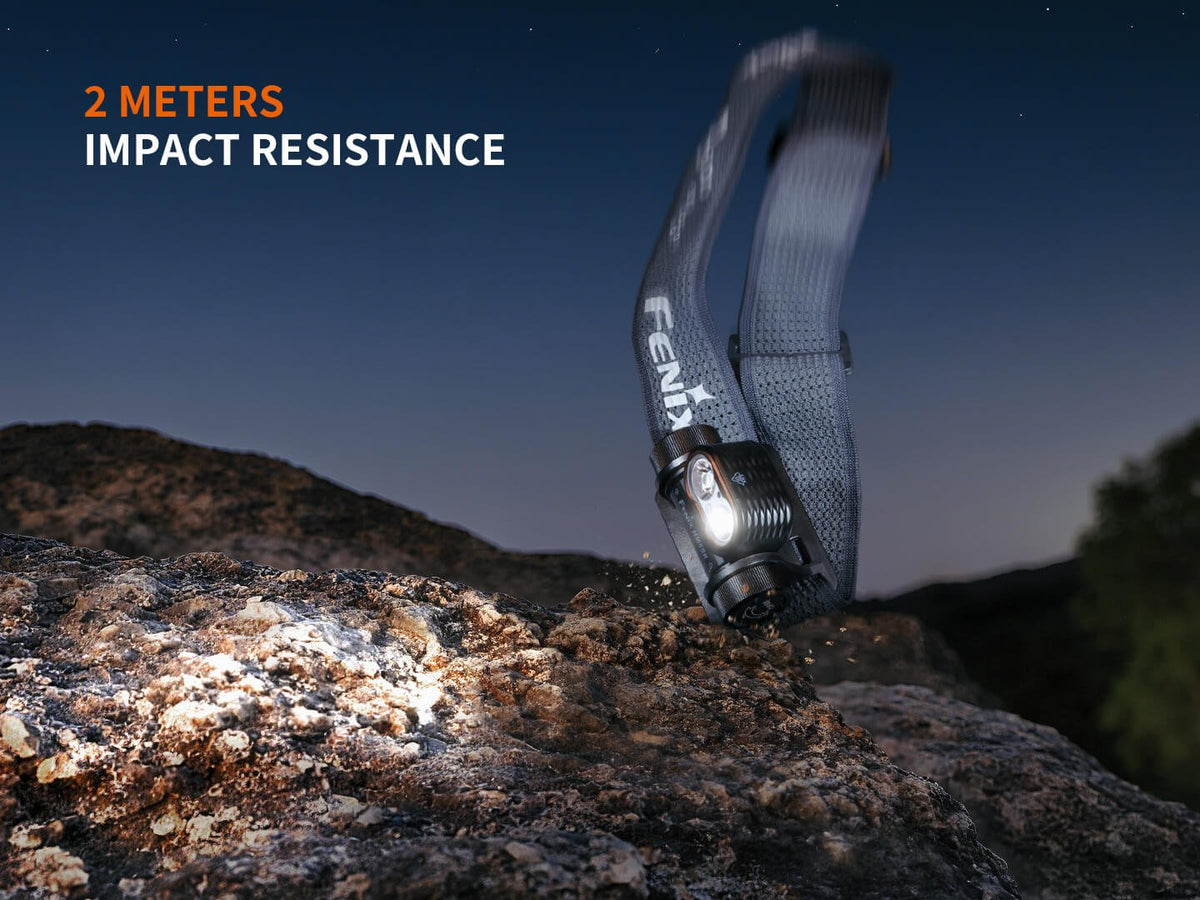 Fenix HM55R Lightweight Multi-LED Headlamp - Energize Trek