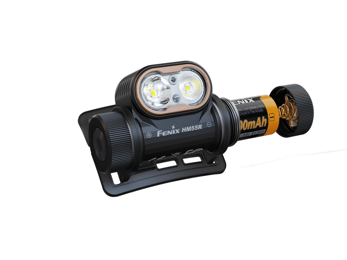 Fenix HM55R Lightweight Multi-LED Headlamp - Energize Trek