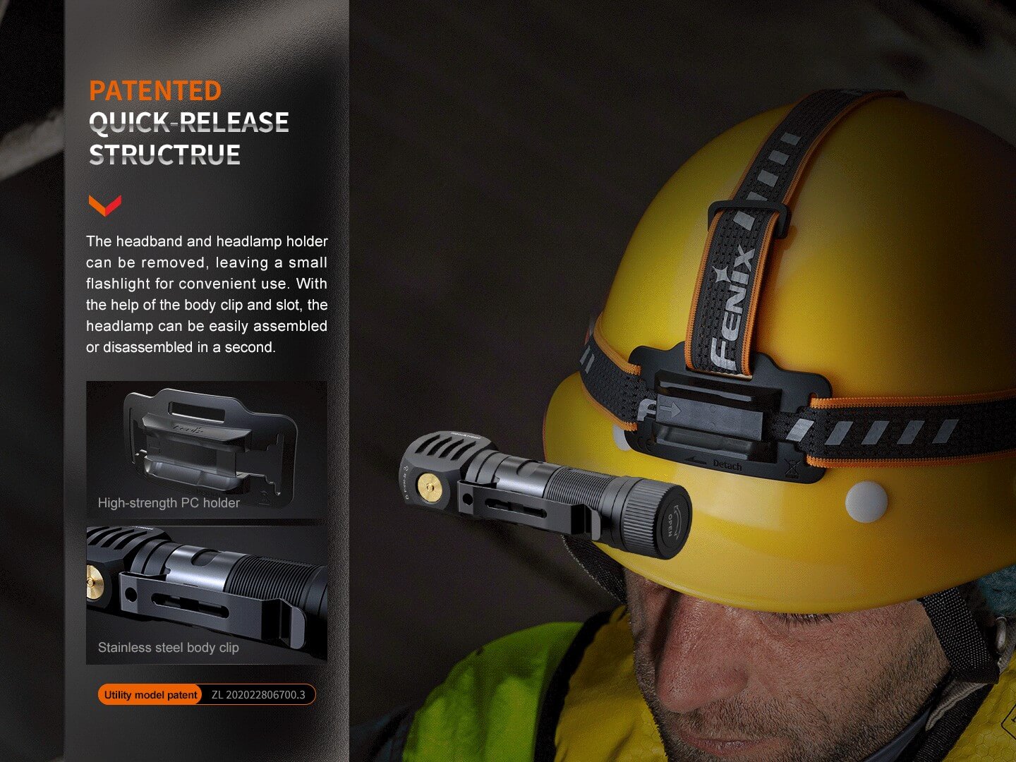 Fenix HM61R V2 Rechargeable LED Headlamp - 1600 Lumens - Energize Trek
