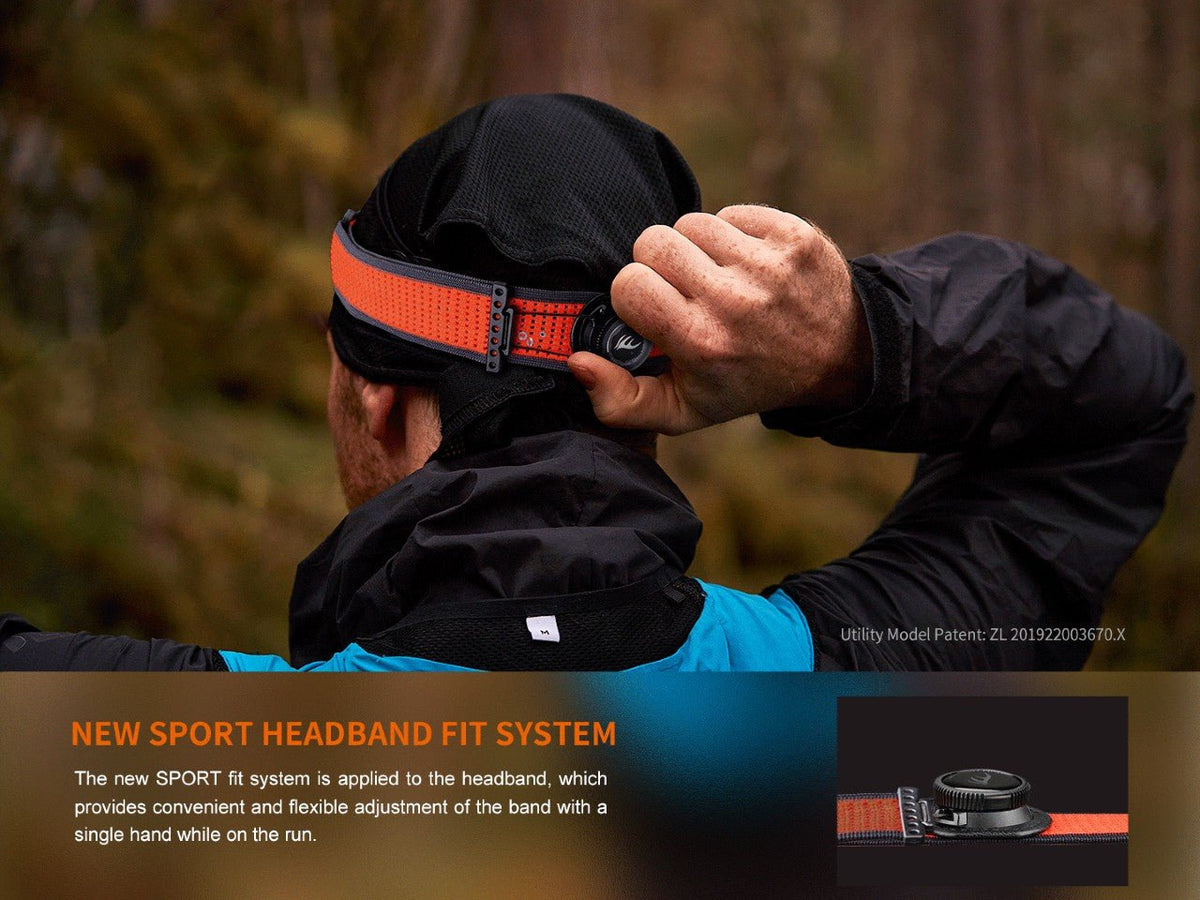 Fenix HM65R-DT Trail Running LED Headlamp - Energize Trek