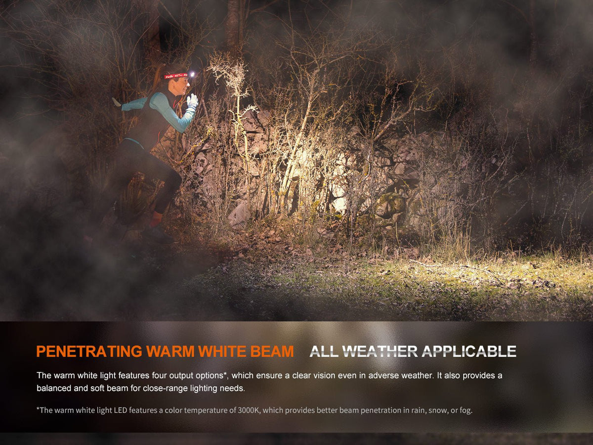 Fenix HM65R-T V2 Rechargeable Lightweight Trail Running Headlamp - Energize Trek
