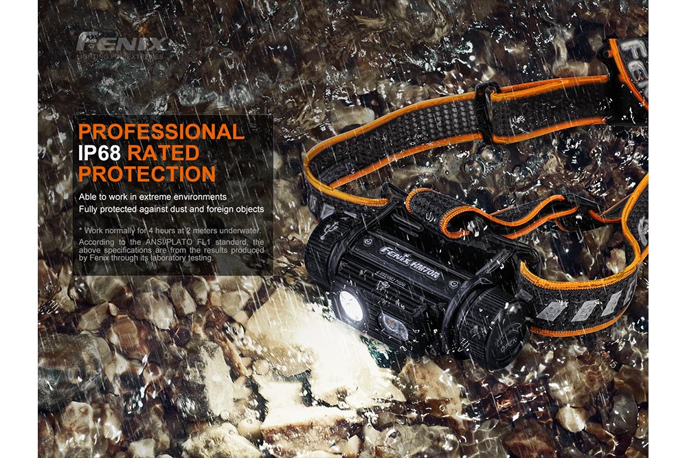 Fenix HM70R Rechargeable LED Headlamp - 1600 Lumens - Energize Trek