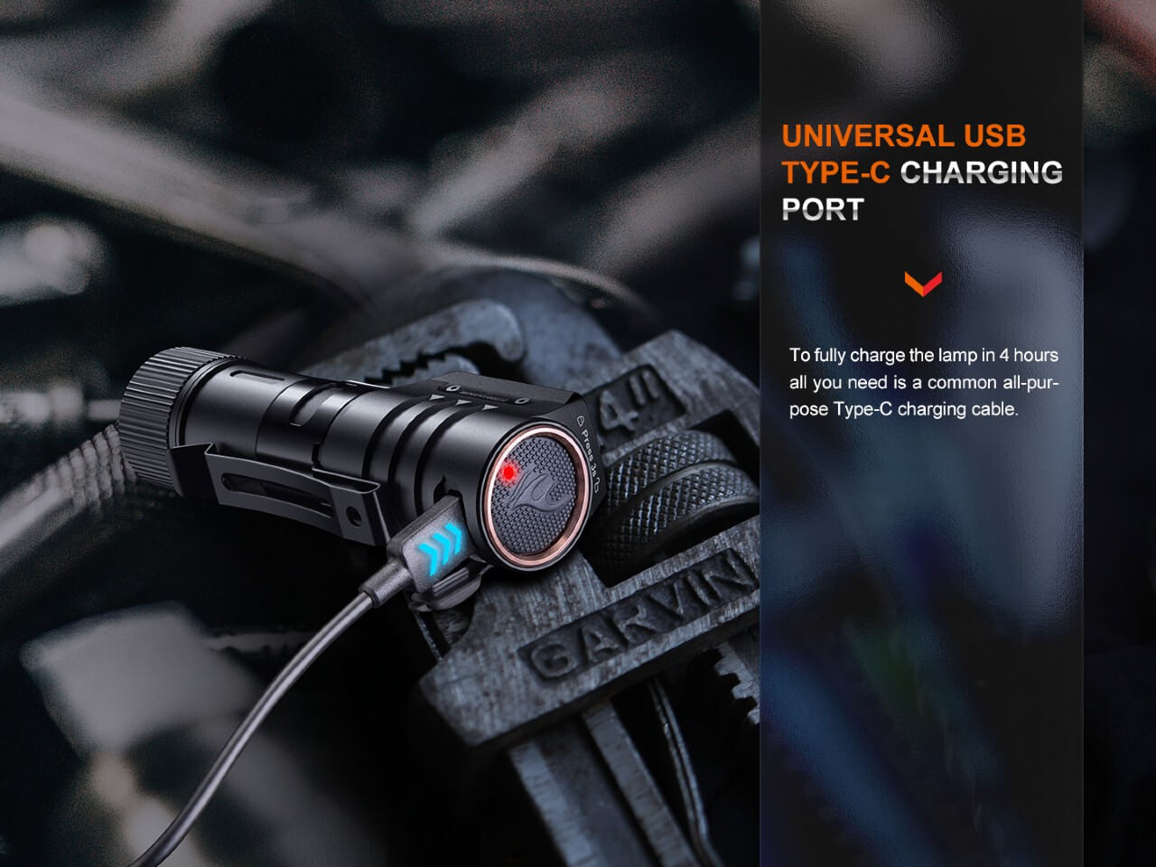Fenix HM71R Rechargeable Industrial LED Headlamp - Energize Trek