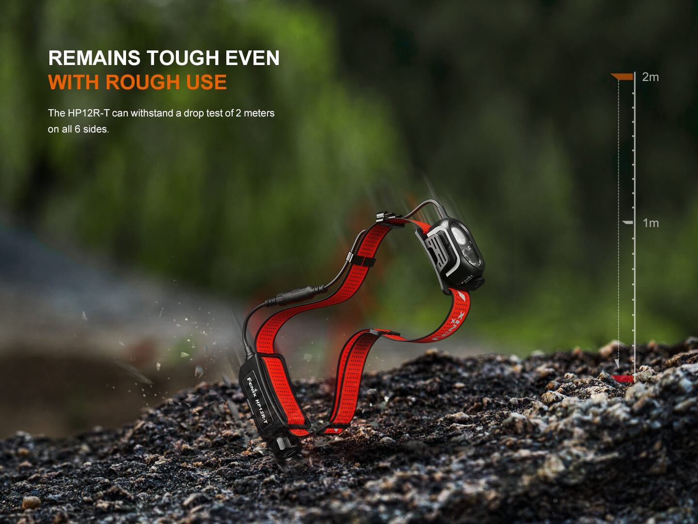 Fenix HP12R-T Balanced Trail Headlamp - Energize Trek