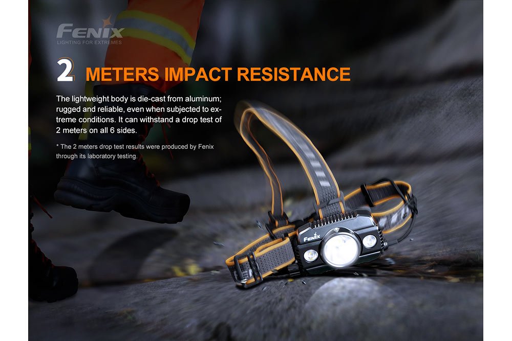 Fenix HP30R V2.0 LED Headlamp - 3000 Lumens - Energize Trek