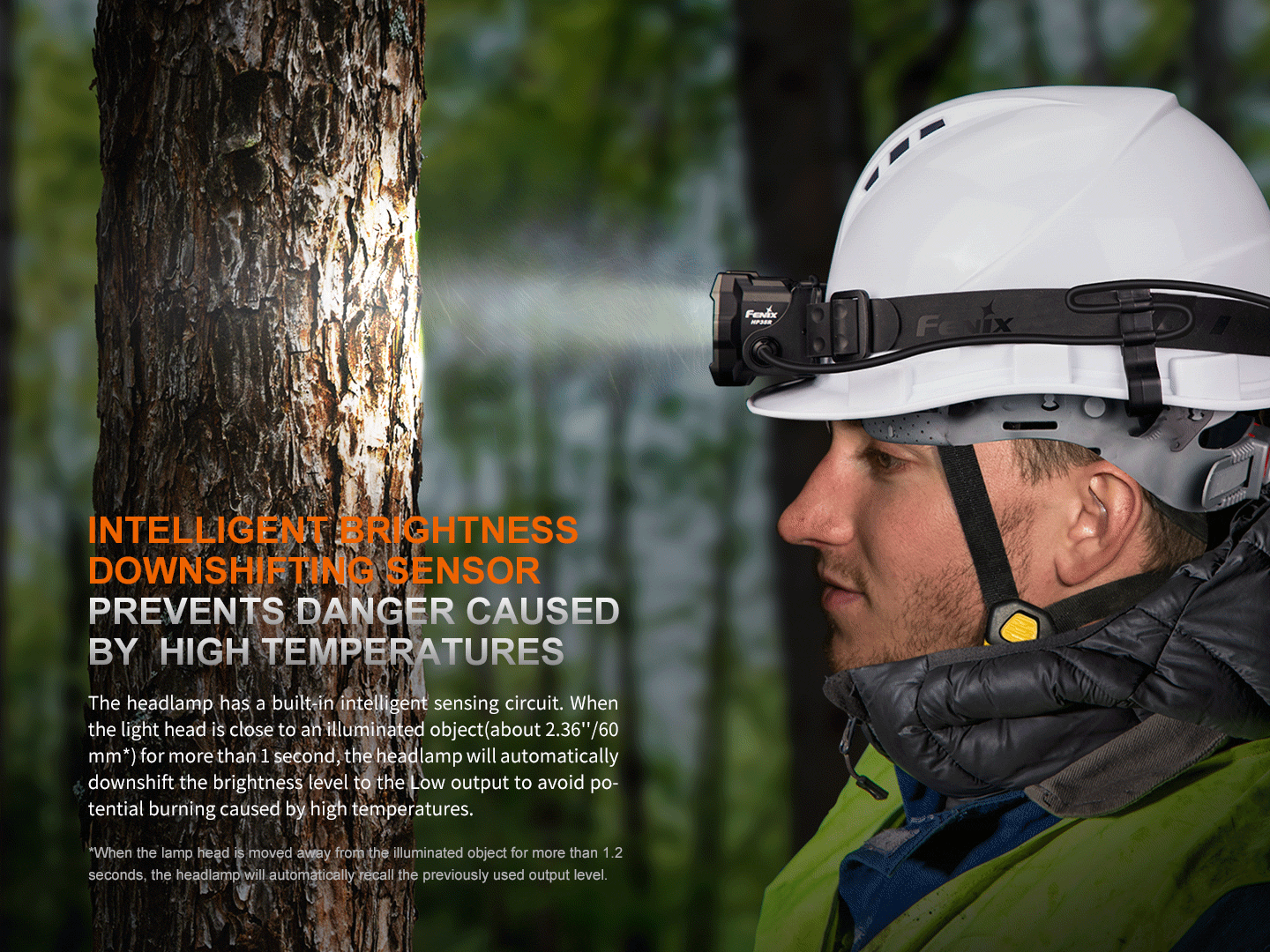 Fenix HP35R Search and Rescue Headlamp - Energize Trek