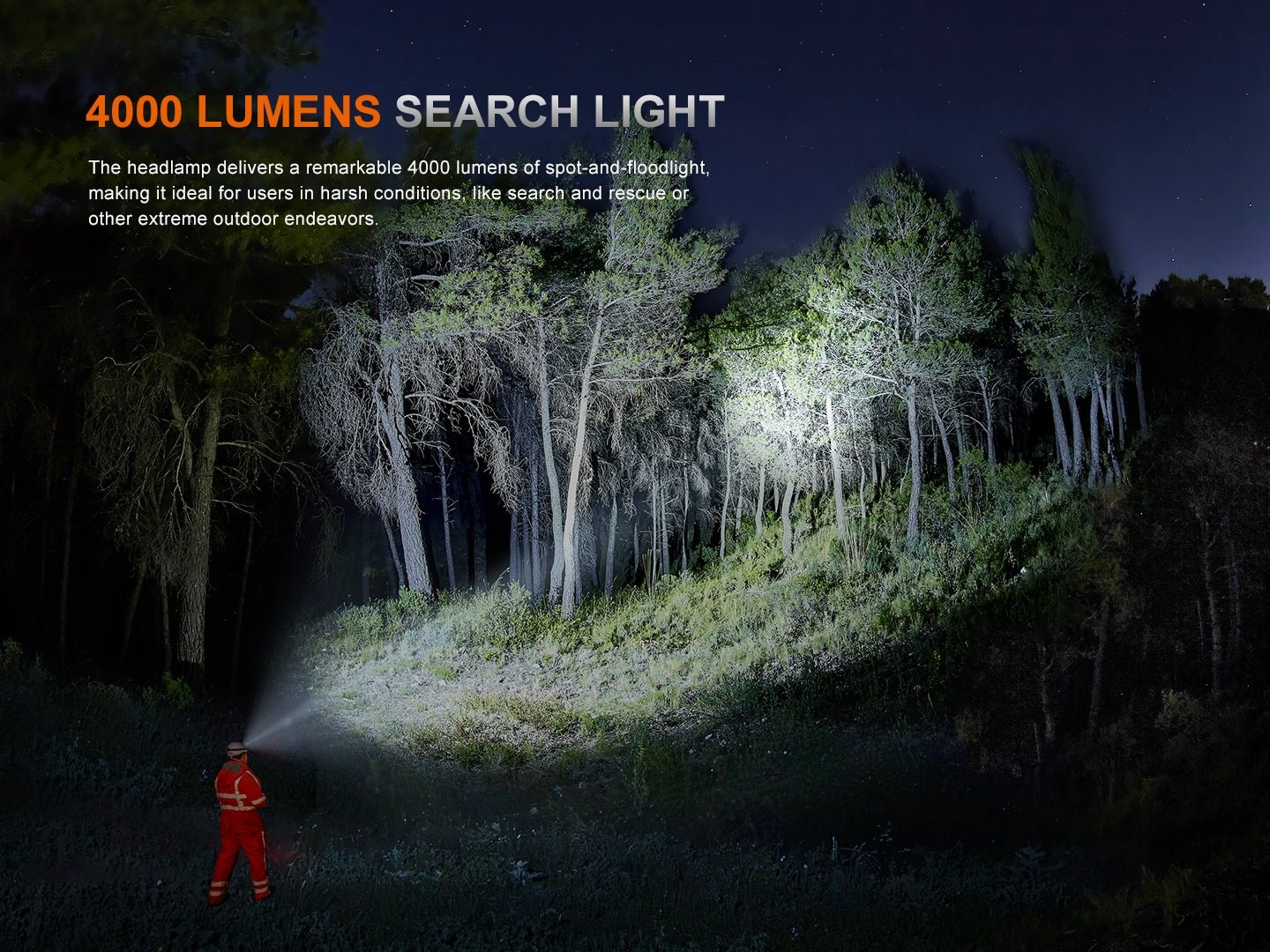 Fenix HP35R Search and Rescue Headlamp - Energize Trek