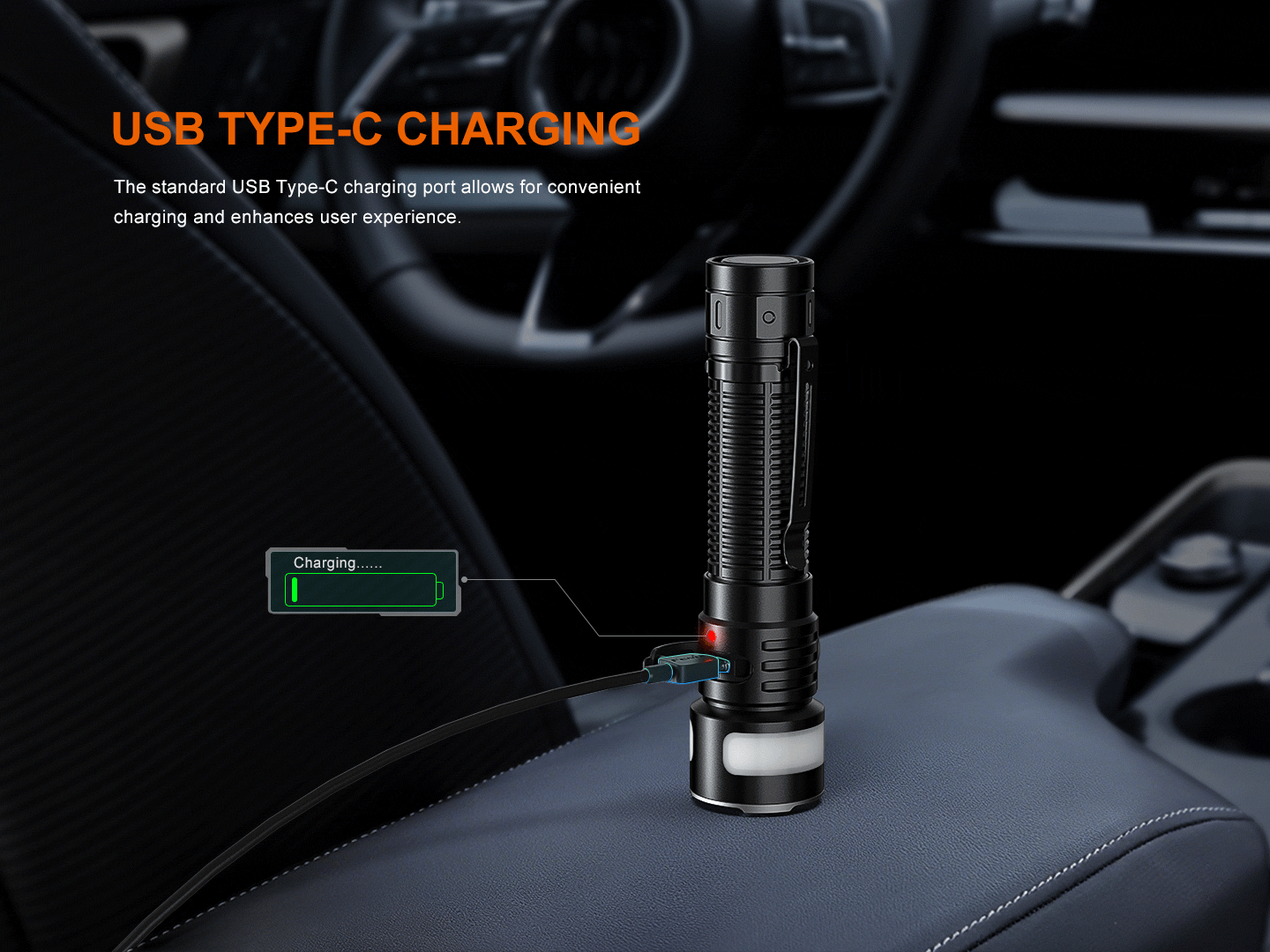 Fenix LD35R High Performance Multimode Tactical Flashlight - Energize Trek