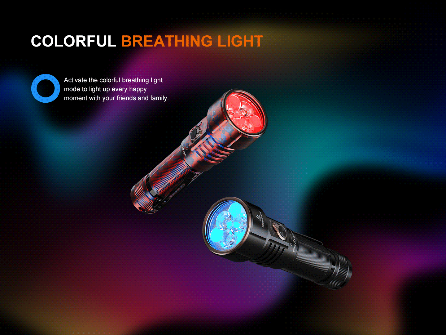 Fenix LD36R Multicolor Flashlight - Energize Trek