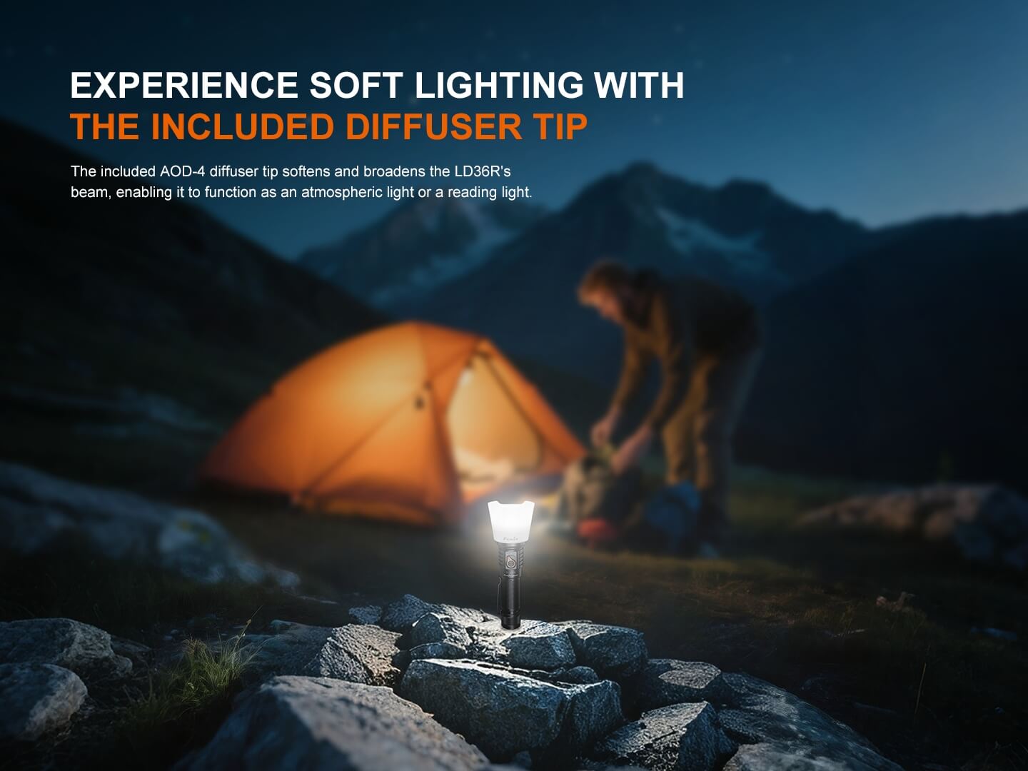 Fenix LD36R Multicolor Flashlight - Energize Trek