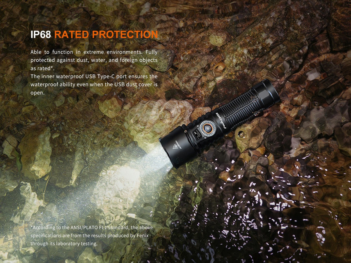 Fenix LD45R Digital Focus Rechargeable LED Flashlight - Energize Trek