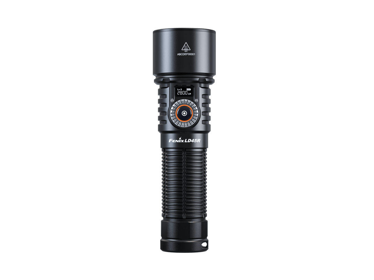 Fenix LD45R Digital Focus Rechargeable LED Flashlight - Energize Trek