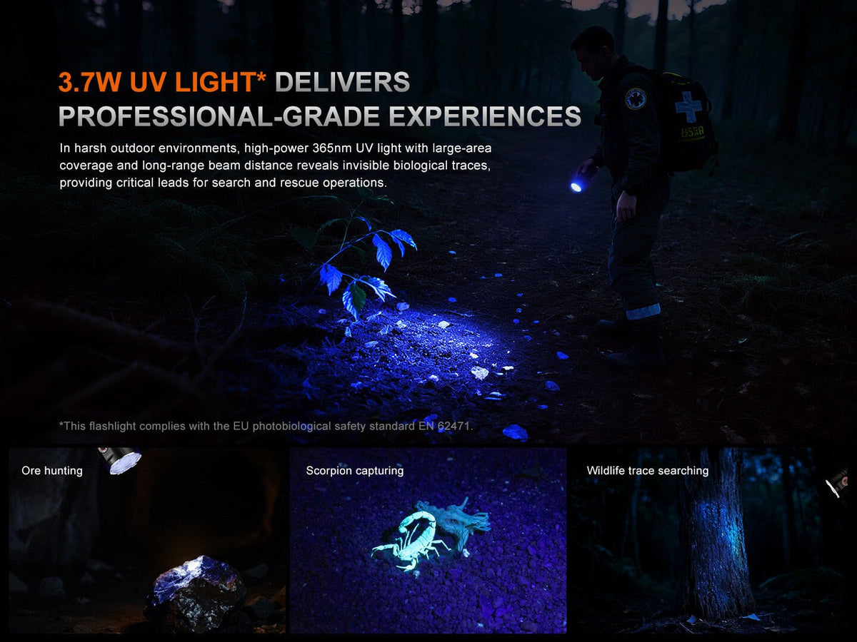Fenix LR35R PRO Rechargeable Palm-Sized Searchlight - Energize Trek