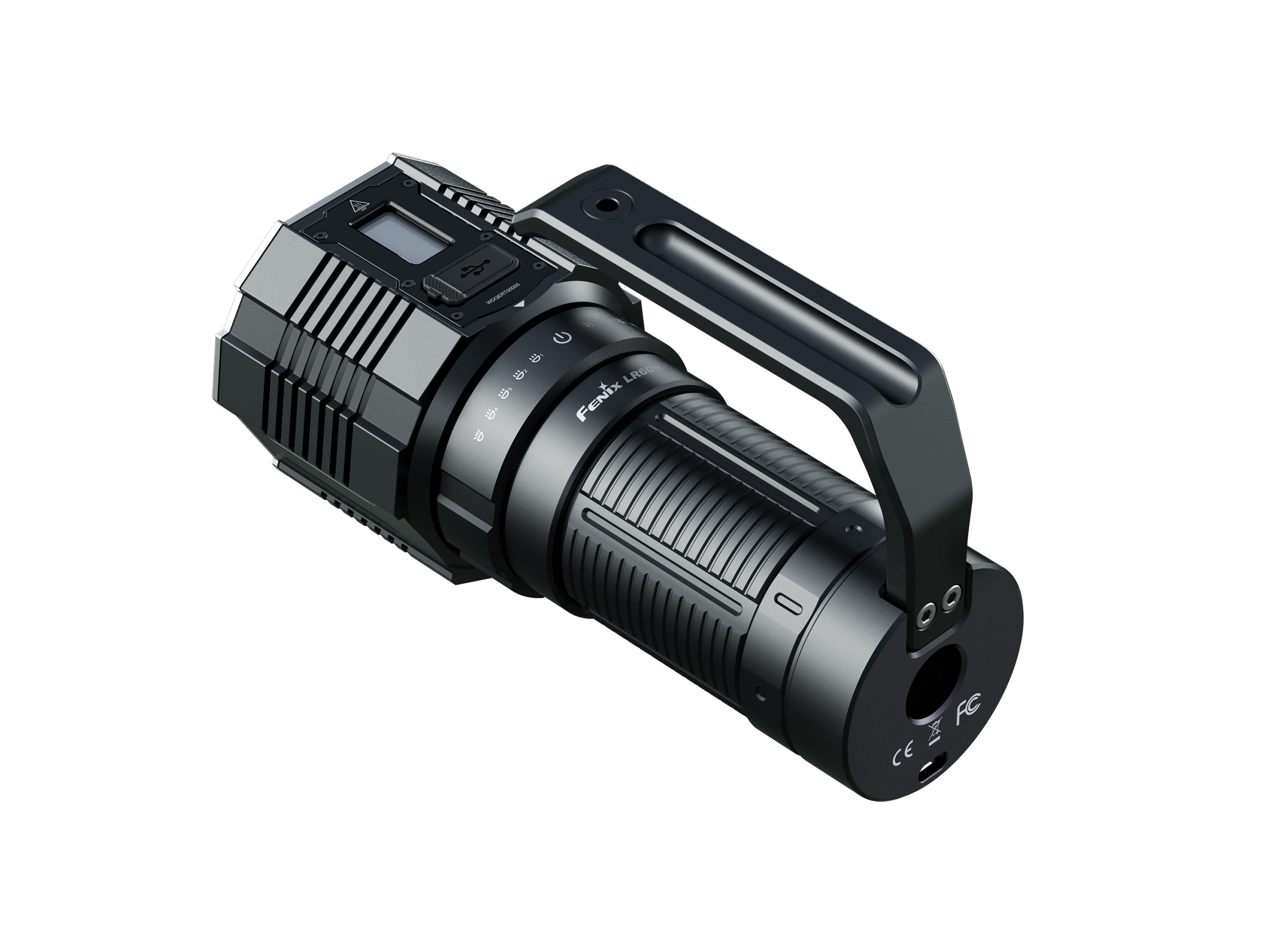 Fenix LR60R Rotary Switch Rechargeable Searchlight - 21000 Lumens - Energize Trek