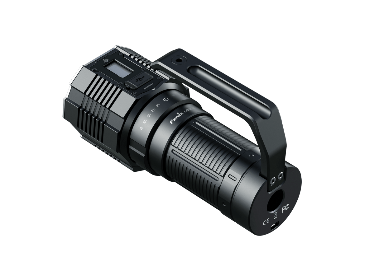 Fenix LR60R Rotary Switch Rechargeable Searchlight - 21000 Lumens - Energize Trek