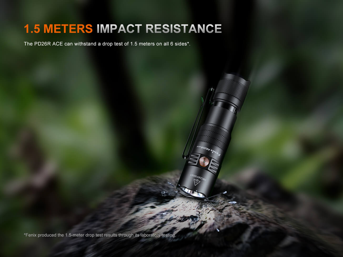 Fenix PD26R ACE Multi-Mode Compact Flashlight - Energize Trek
