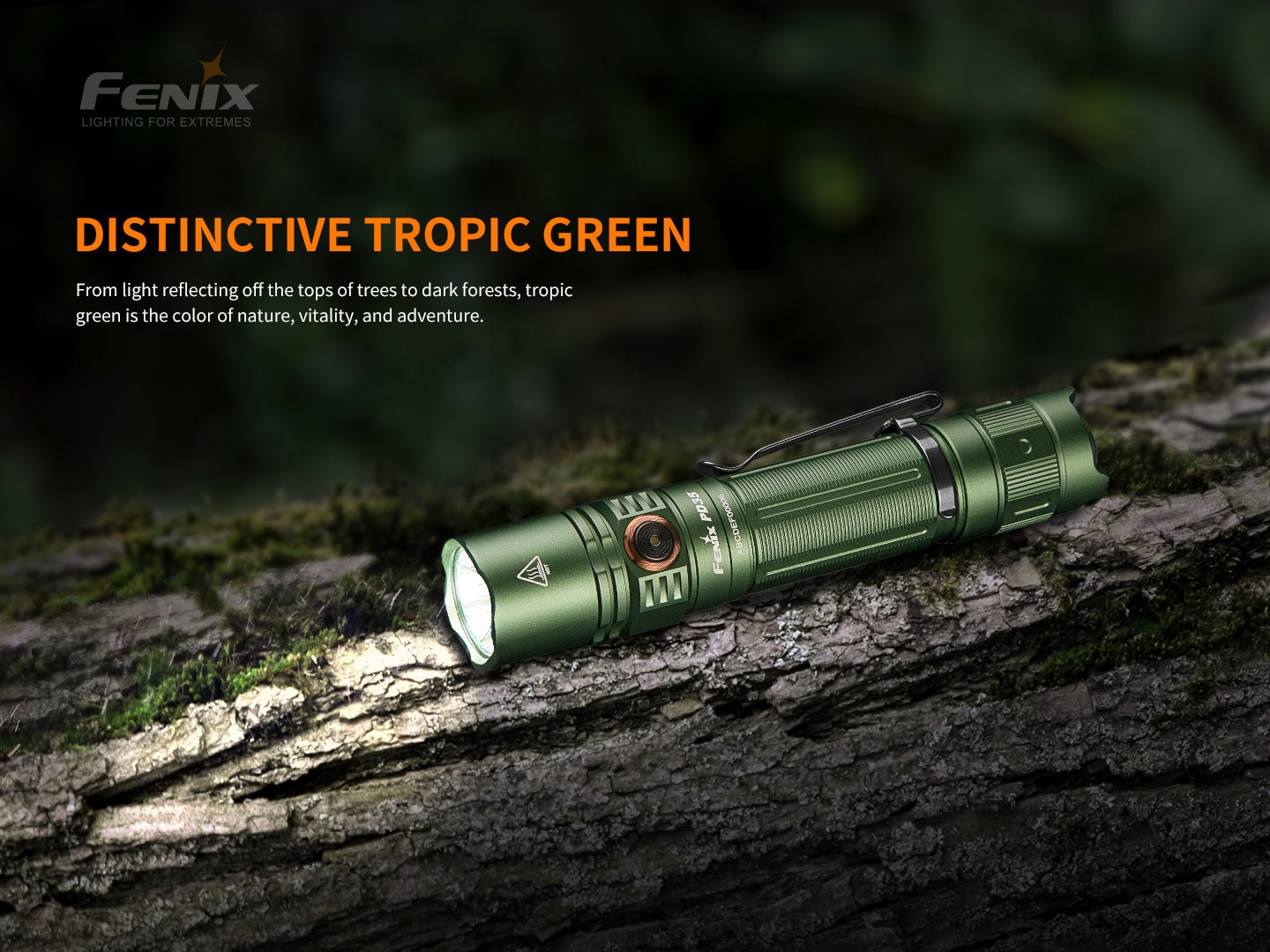 Fenix PD35 V3.0 Everyday Carry Flashlight - 1700 Lumens - Energize Trek