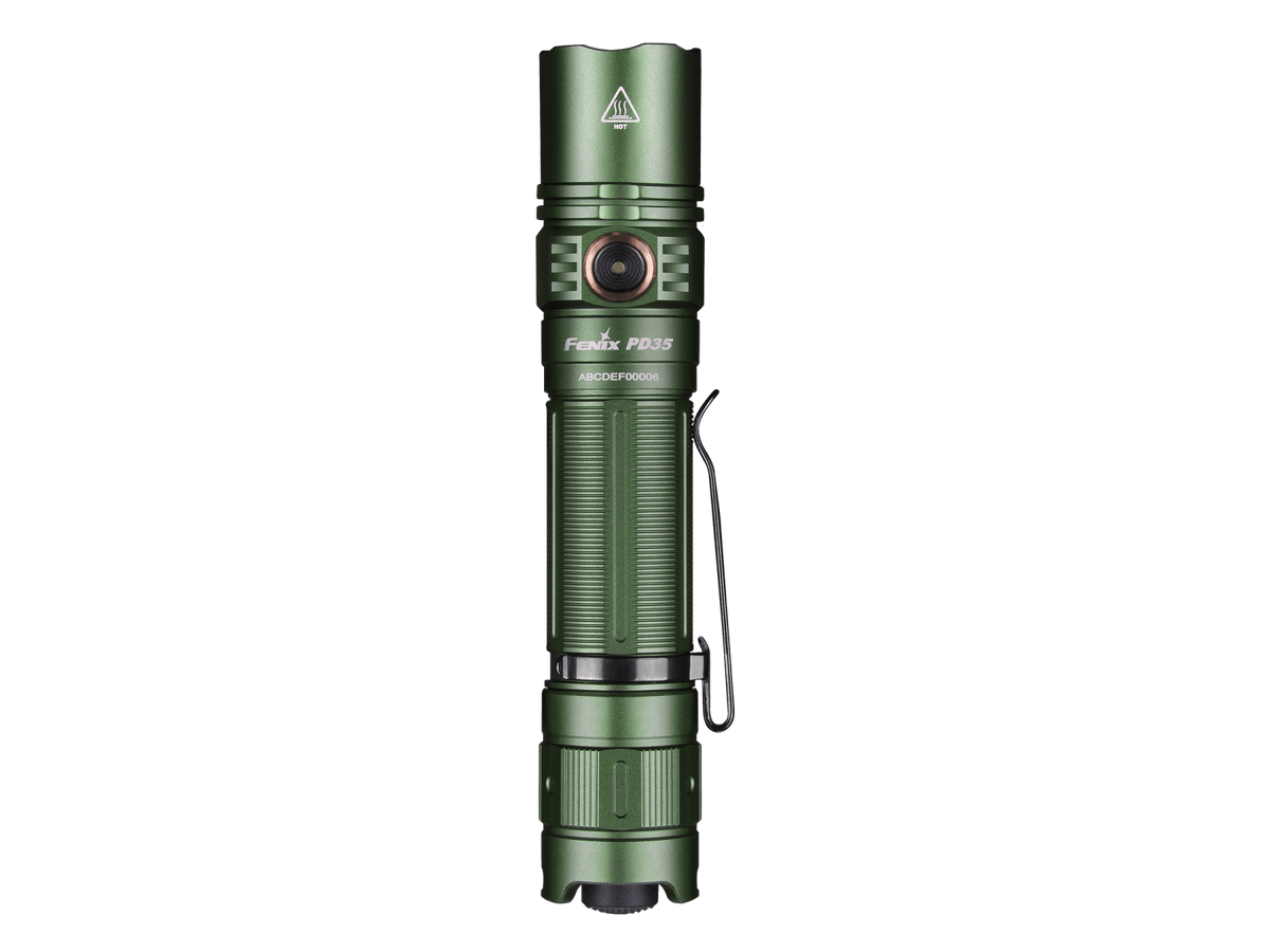 Fenix PD35 V3.0 Everyday Carry Flashlight - 1700 Lumens - Energize Trek